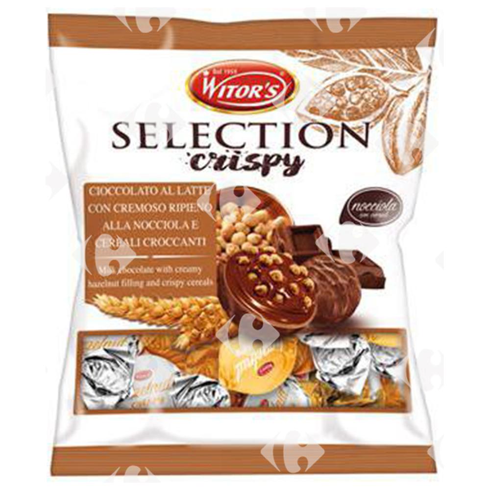 Chocolat Noisettes Sélection Crispy Witor's 110g