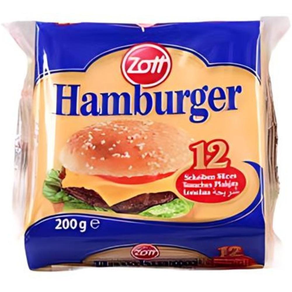 Fromage Hamburger Tranches Zott 200g