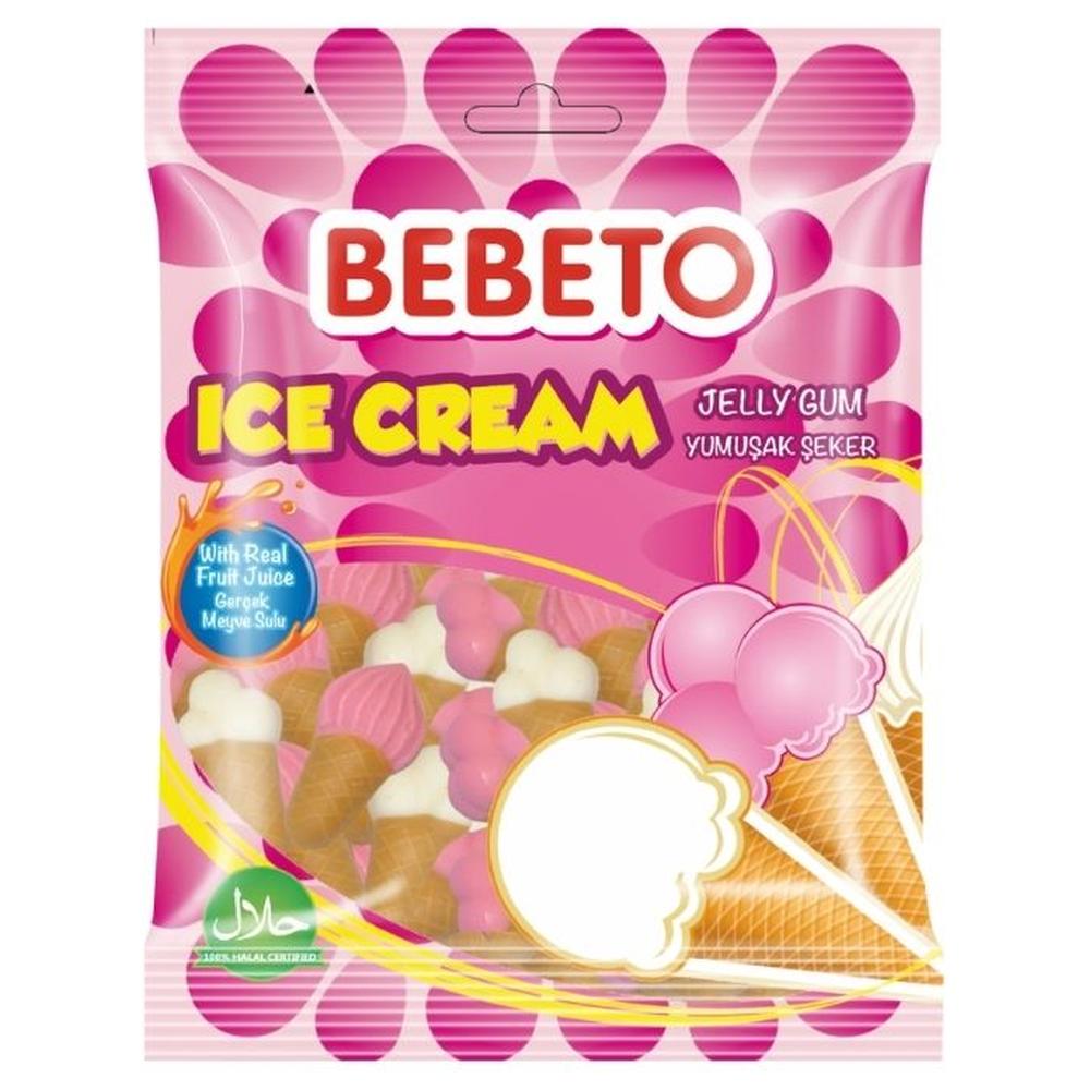 Gomme Ice Cream Bebeto 80g