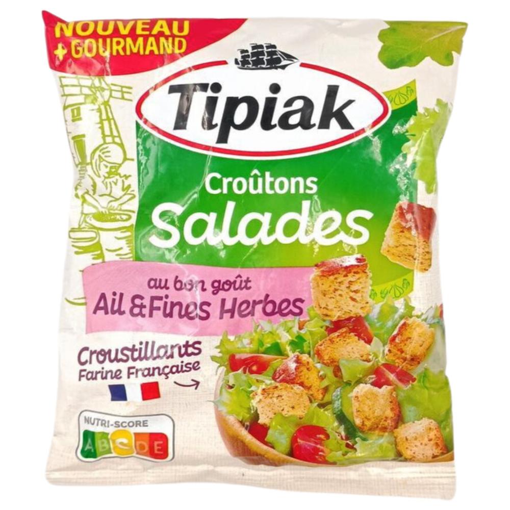 Croûtons de Salade à l'Ail et Fines Herbes Tipiak 50g