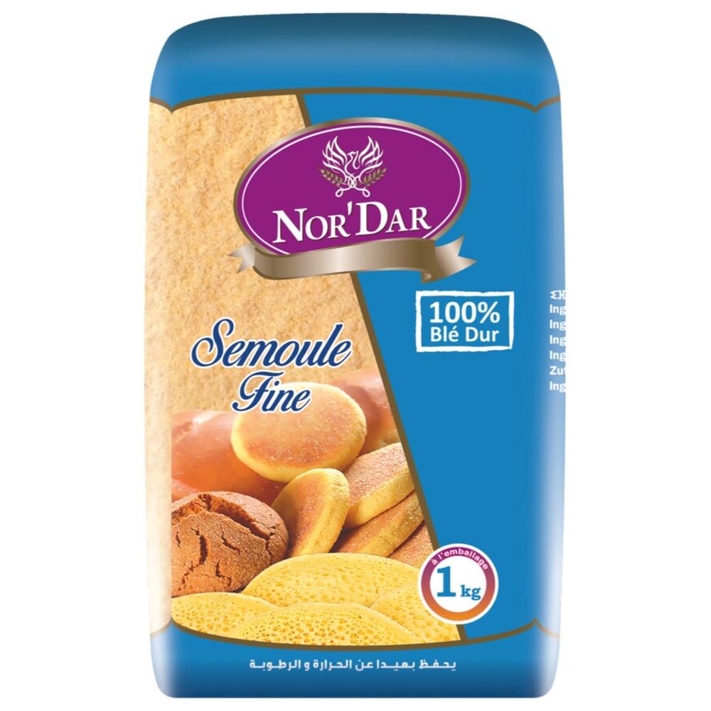 [681198] Semoule Fine Nor Dar 1kg