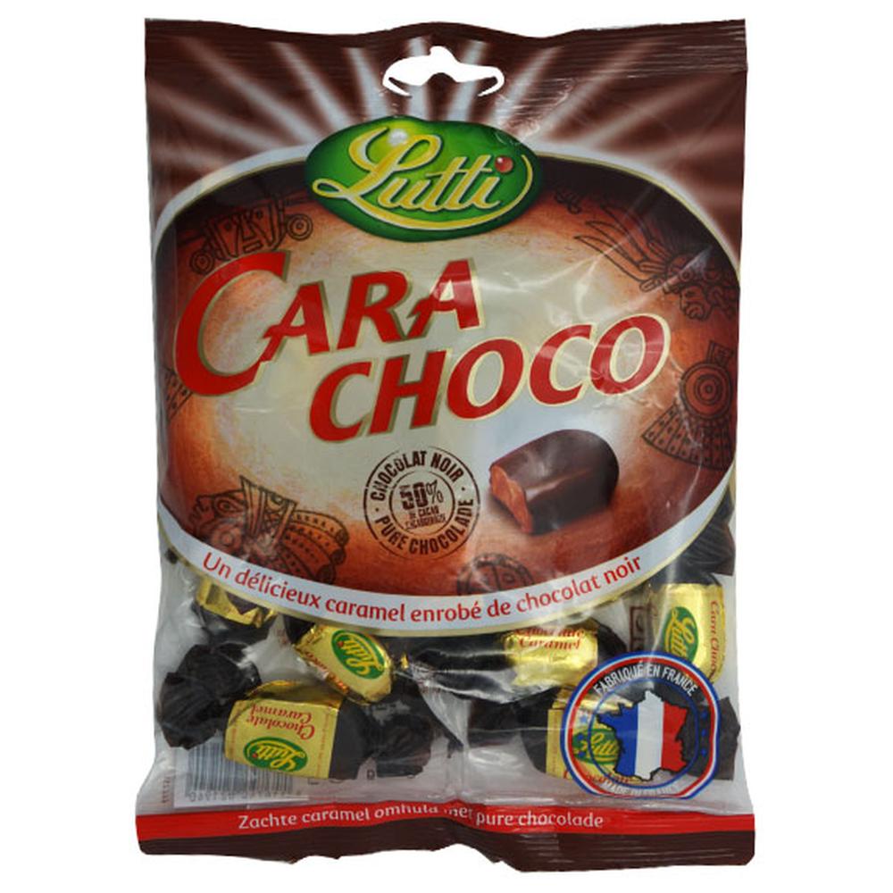 [383475] Bonbons Caramel Enrobés au Chocolat Carachoco Lutti 150g