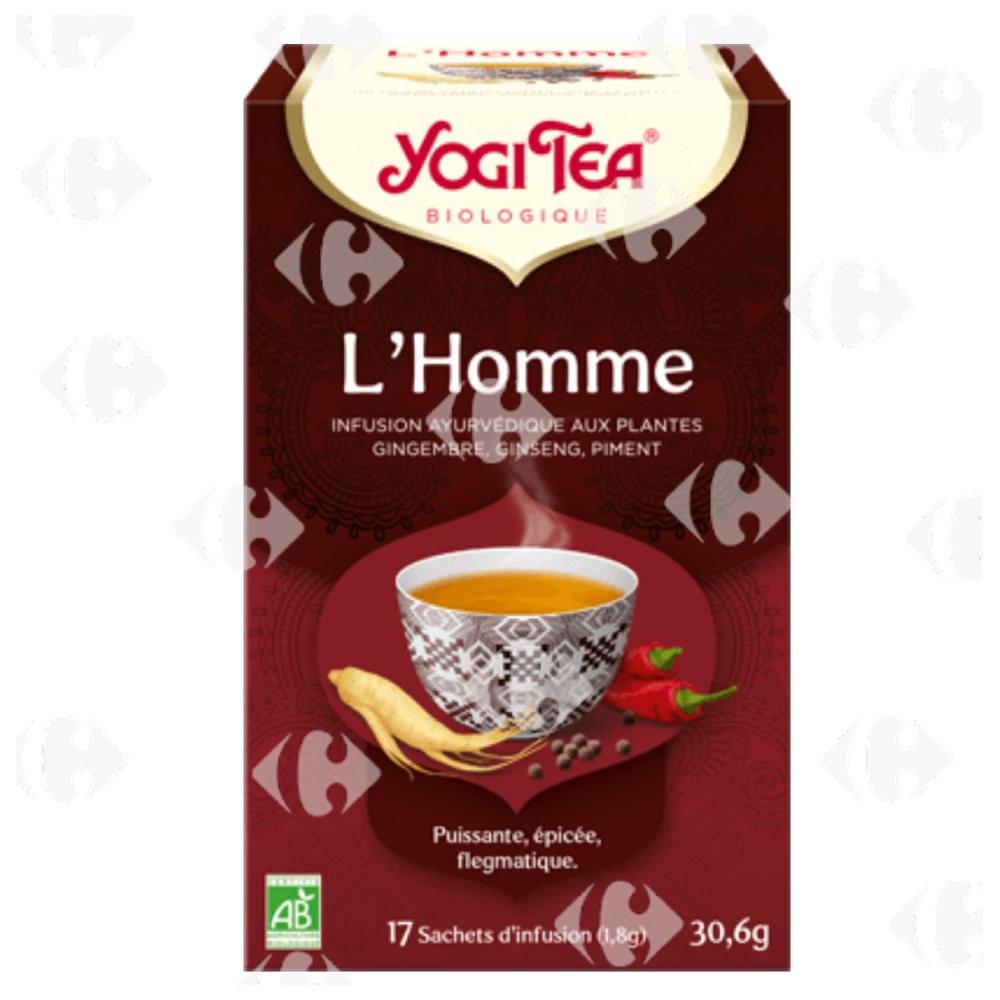 [696958] Infusion L'Homme Yogi Tea 17 sachets