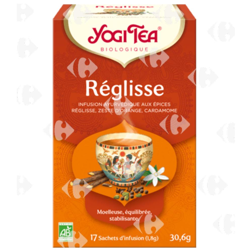 Infusion Réglisse Yogi Tea 17 sachets