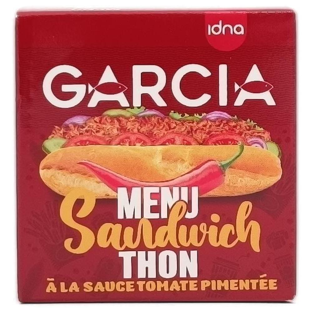 [714460] Thon Sandwich Sauce Tomate Pimentée Garcia 80g