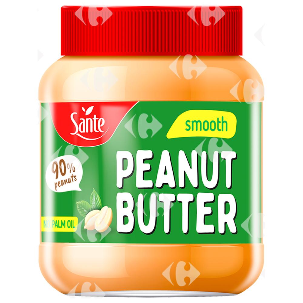 [661273] Beurre de Cacahuètes Smooth Sans Sucre Sante 350g