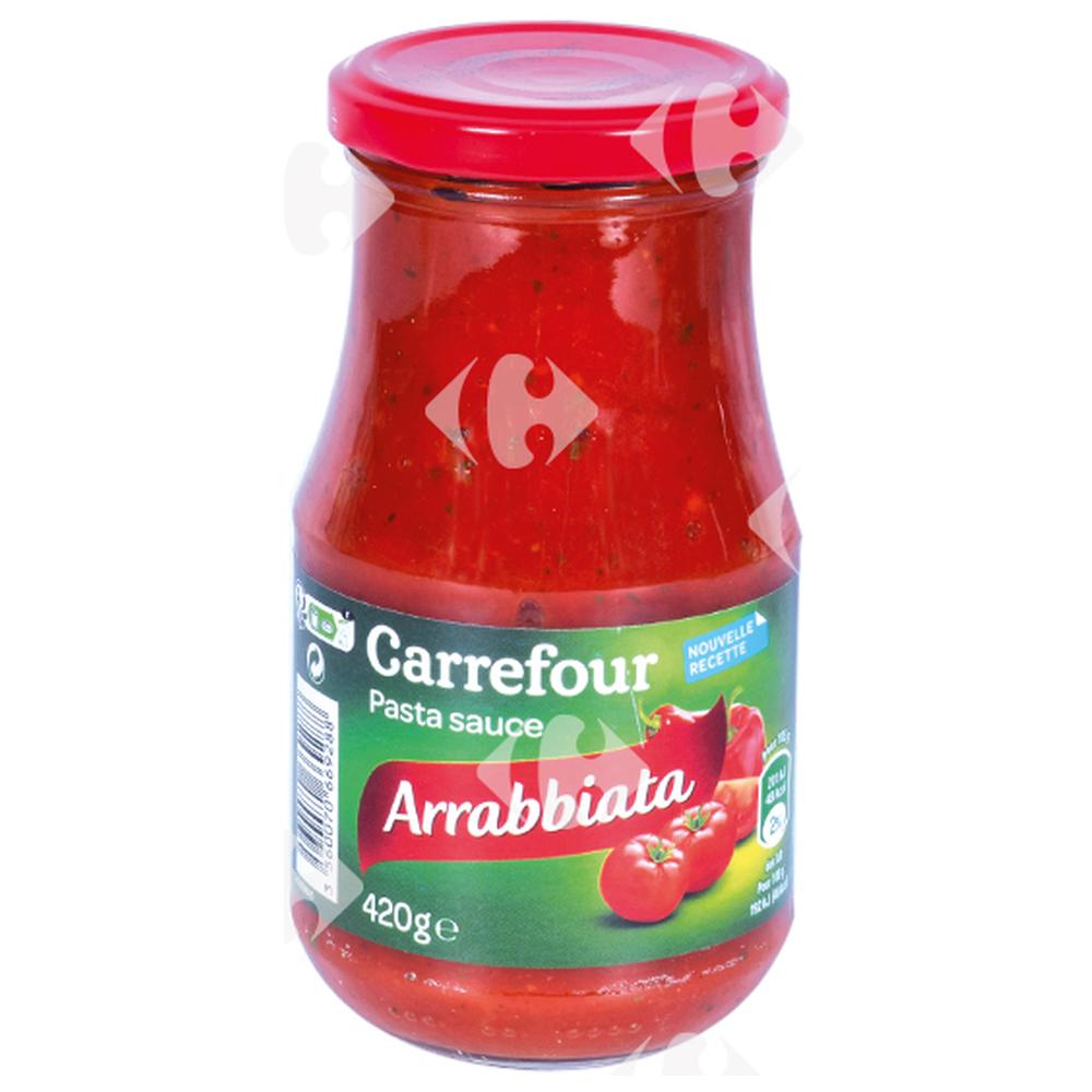 Sauce Préparée Arrabiata Carrefour 420g
