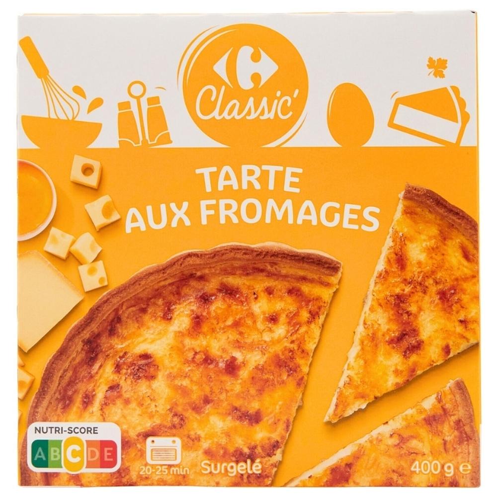 [188688] Tarte aux 3 Fromages Carrefour 400g