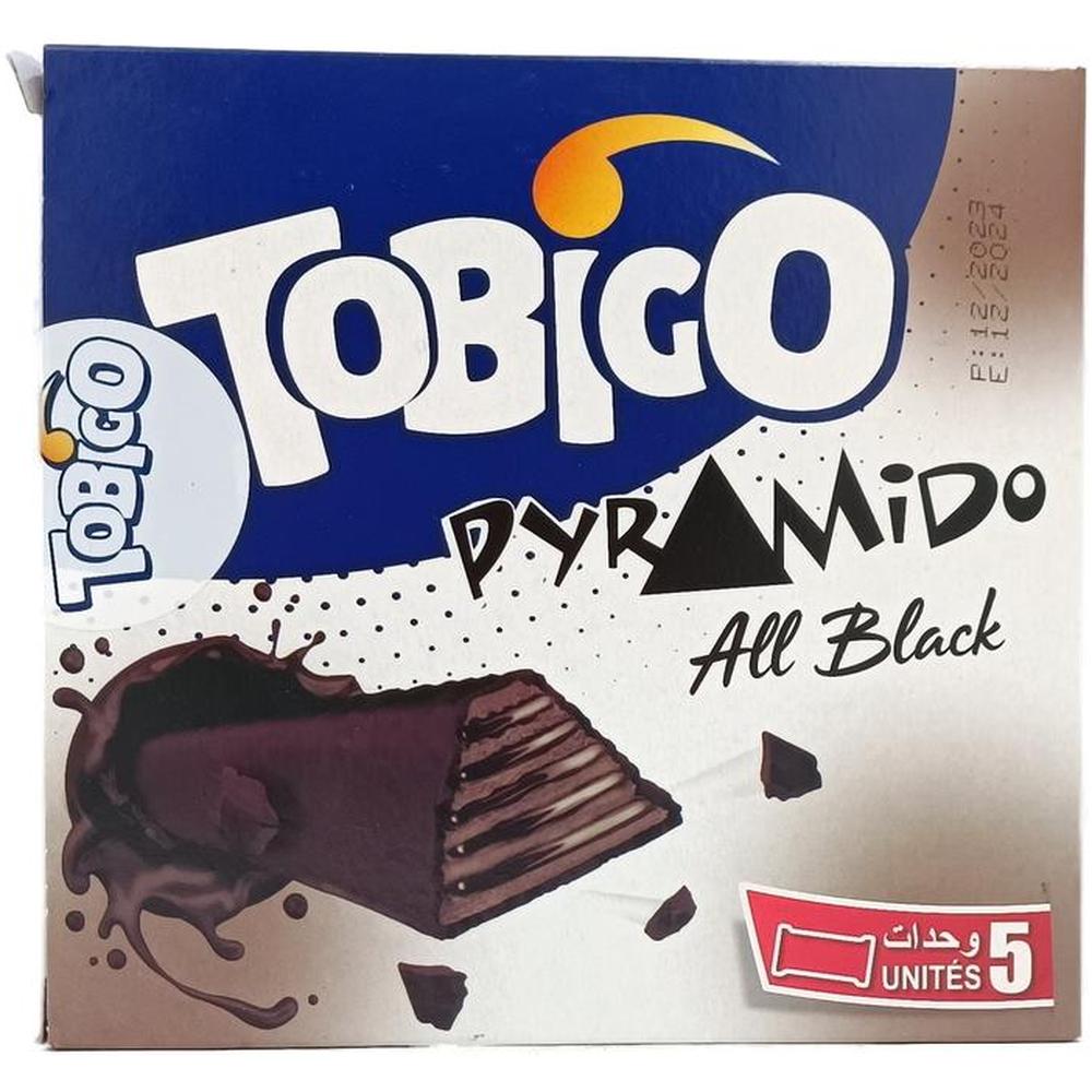 Pack Gaufrettes Chocolat Noir Tobigo Pyramido 5 Pièces 32g