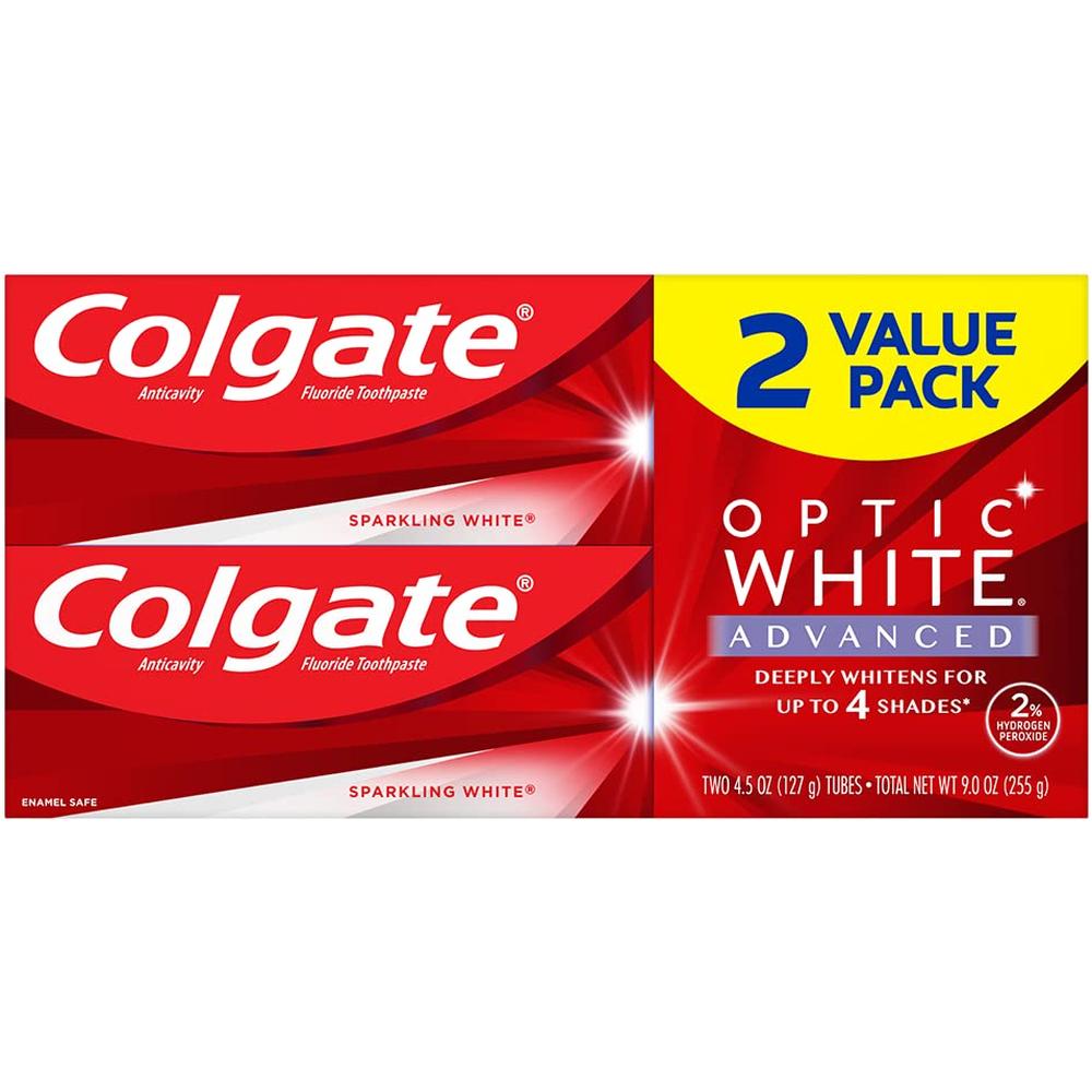 [639982] Pack De 2 Dentifrices Optic White Spark - Prix Special