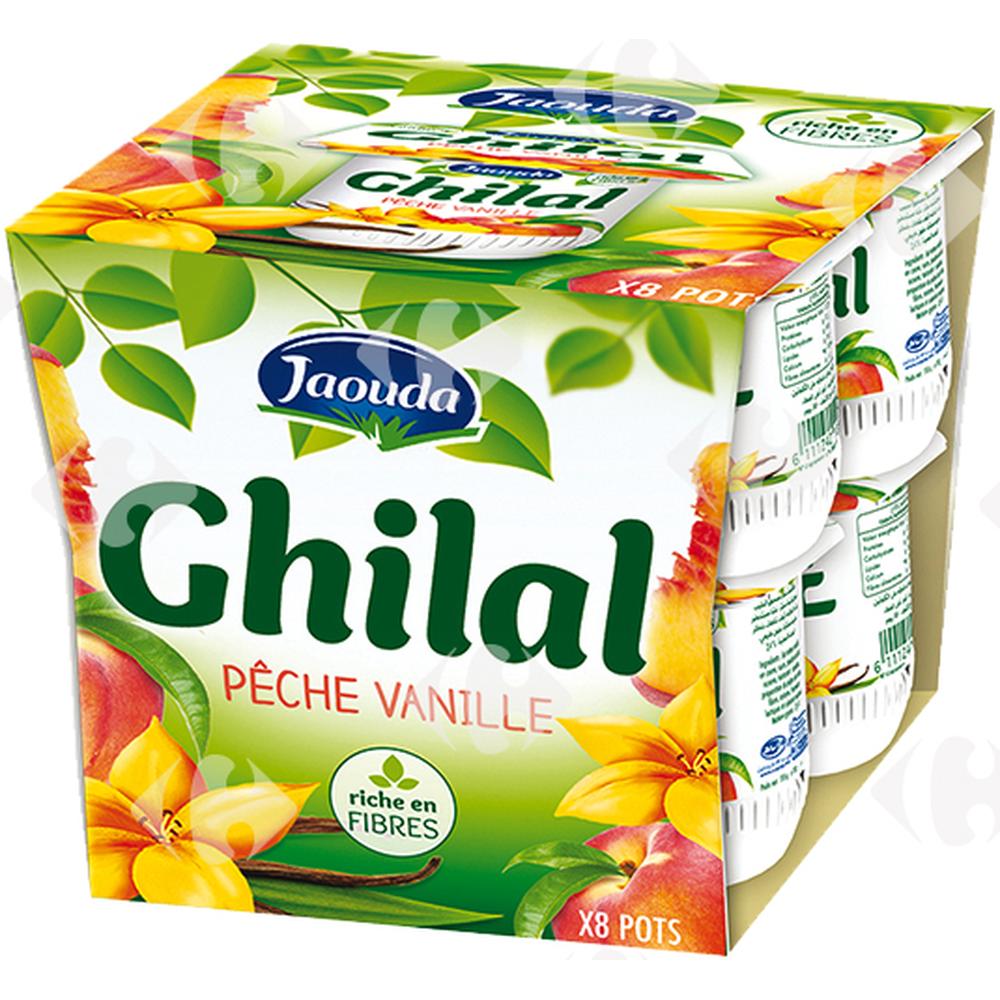 Pack Yaourt Brassé Céréales Ghilal Jaouda 8x110g