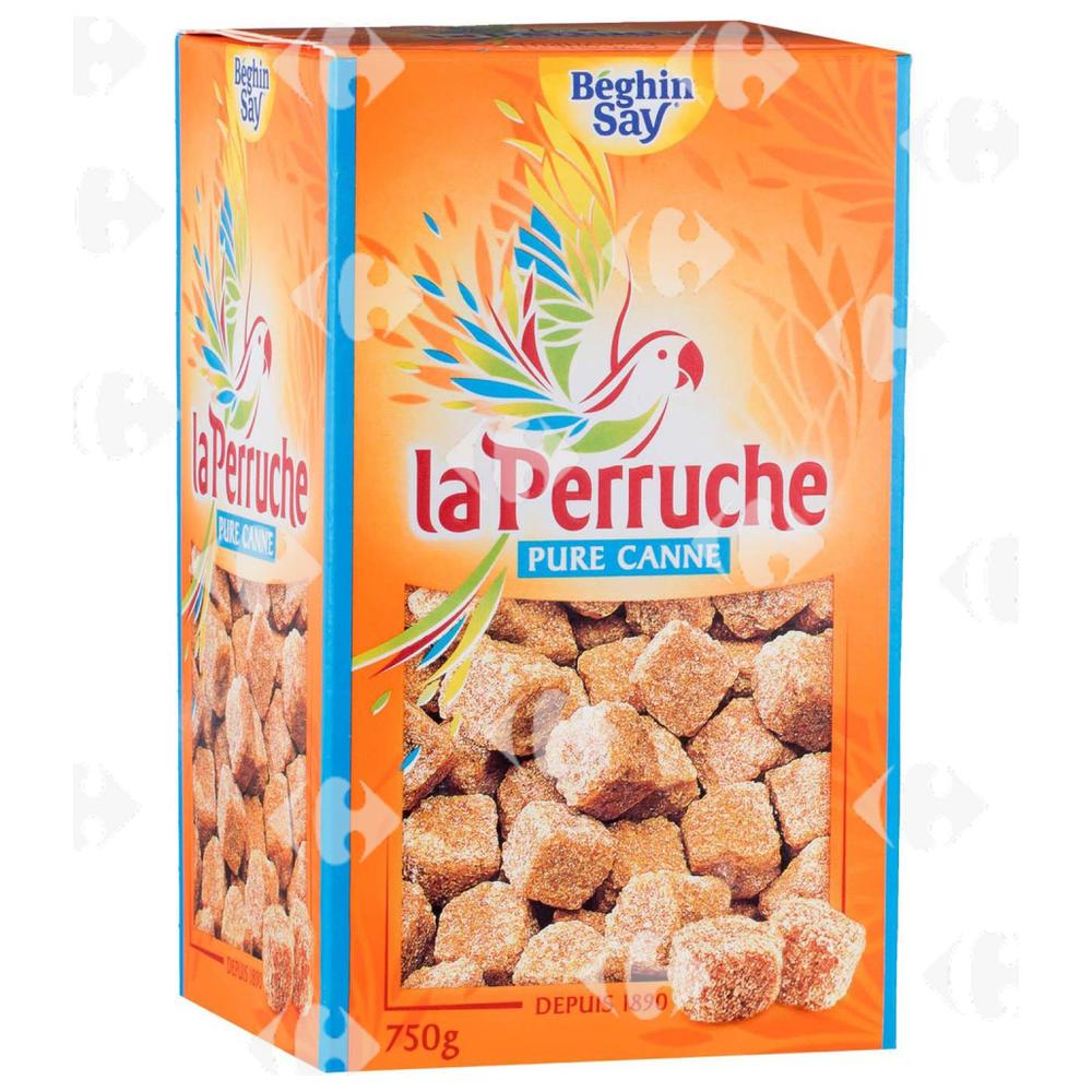 [165058] Sucre Roux Morceaux Irréguliers La Perruche Beghin Say 750g
