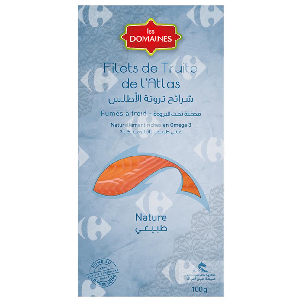 [419263] Filet de Truite de L'Atlas Fumé Les Domaines 300g