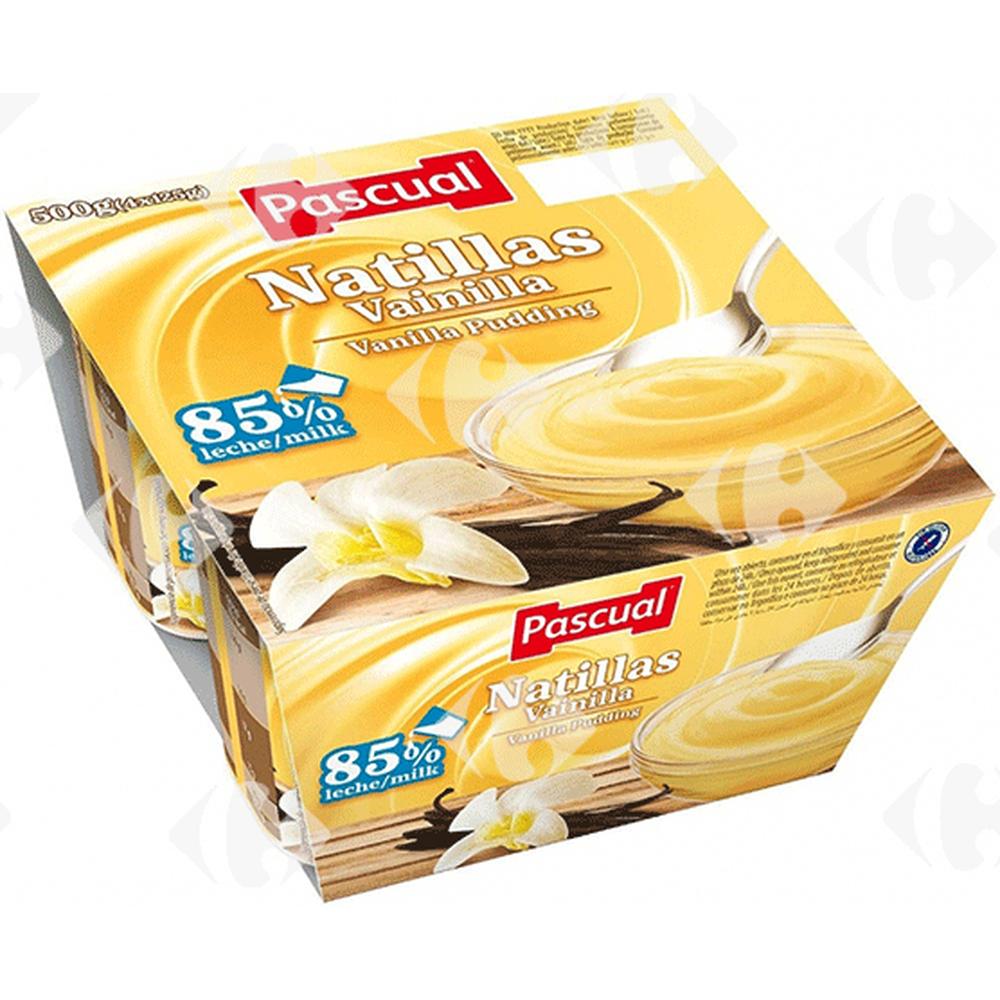 [673978] Dessert Mousse Vanille Pascual 4 x 125g
