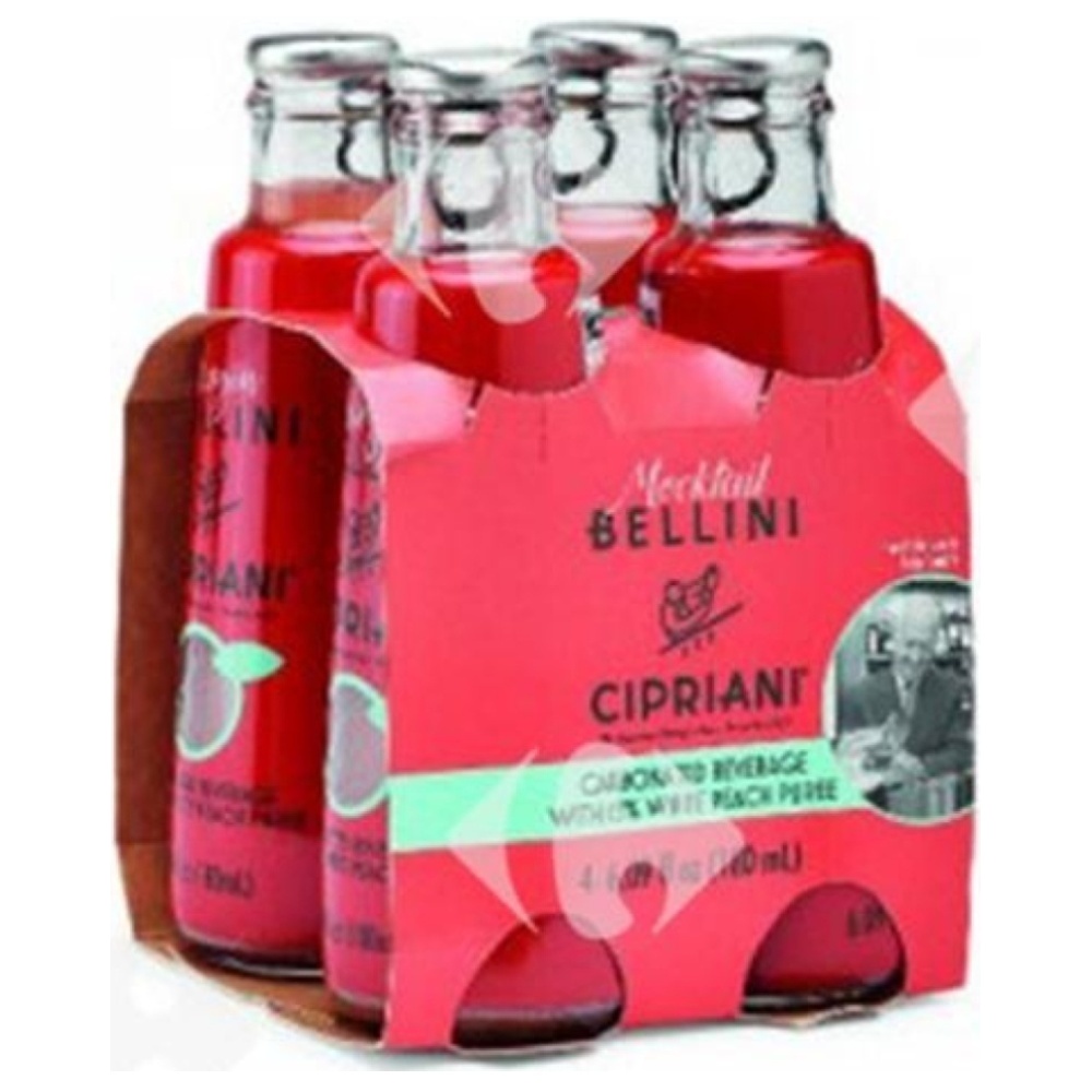 [671591] Pack Bellini Sans Alcool Cipriani 180mlx4