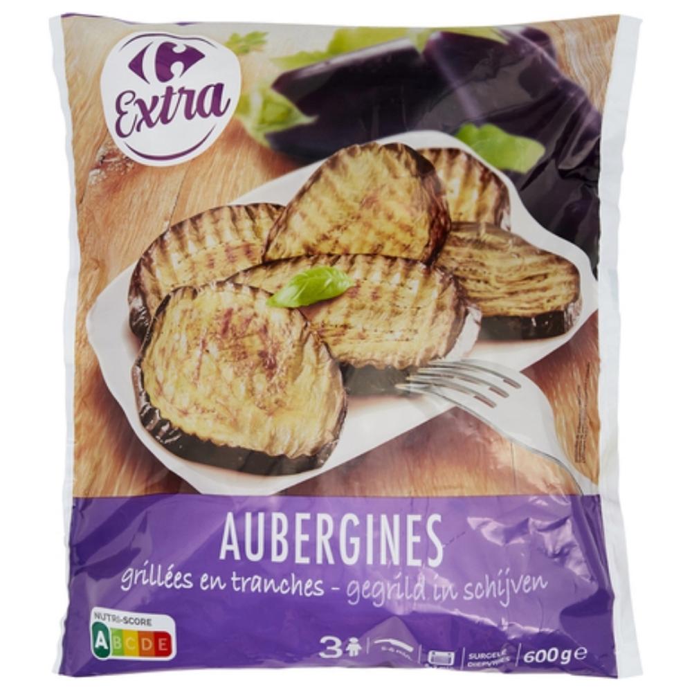 [707070] Aubergines Grillées Carrefour Extra 600 g