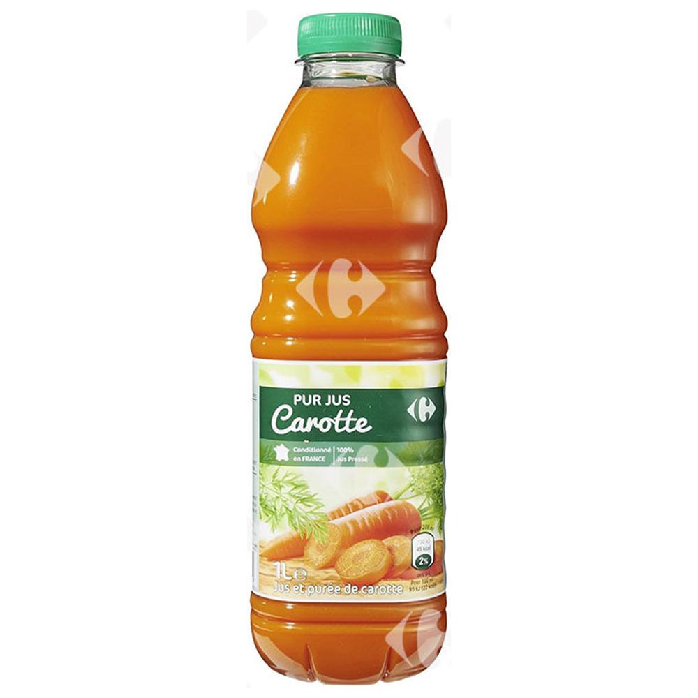 [410964] Pur Jus de Carotte Carrefour 1L