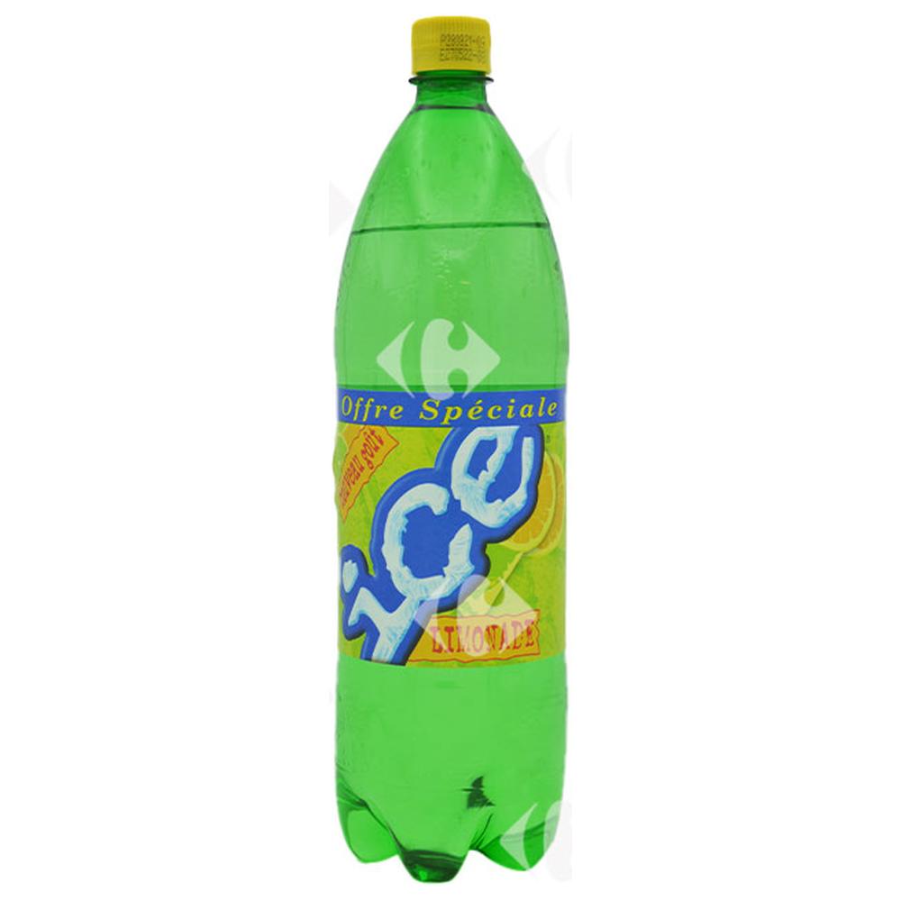 Boisson Gazeuse limonade Ice 1,5L.