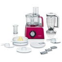 Blender en Verre avec Hachoir Rouge Bosch 800W