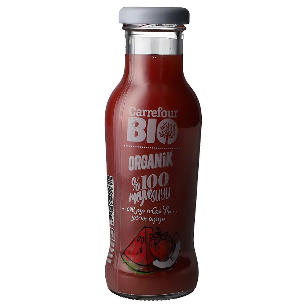 Pur Jus Bio Pastèque Fraise Carrefour Bio 250ml