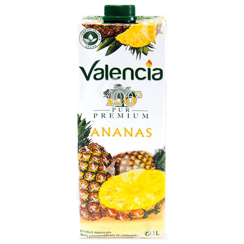 [370121] Pur Jus d'Ananas Premium Valencia 1L.