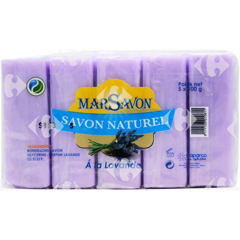 Savon Dur Lavande Marsavon 5x100g