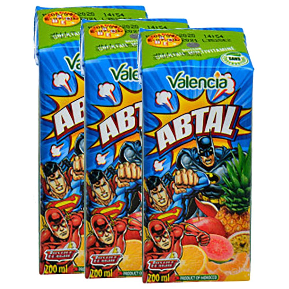 Pack Boissons Multifruits Valencia Abtal 3x20cl