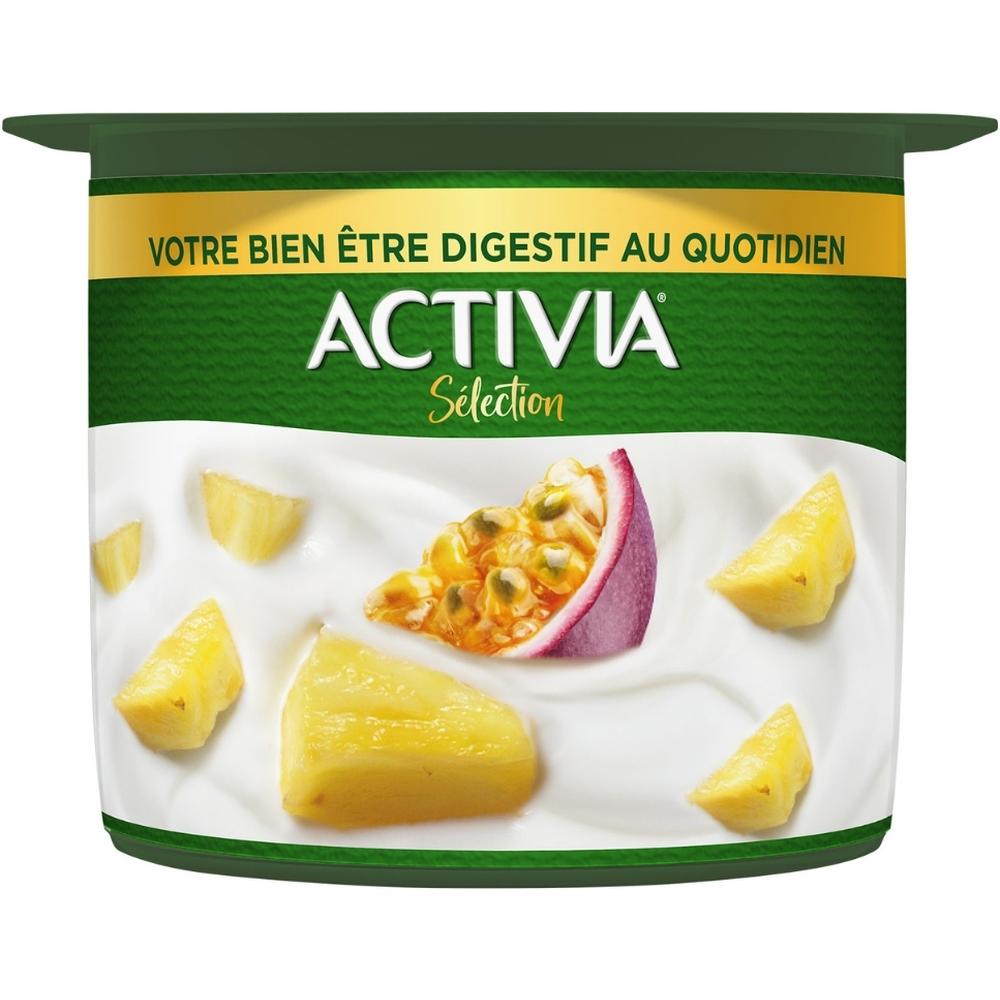 [713277] Yaourt à La Cuillère Brassé Ananas Passion Activia 90g