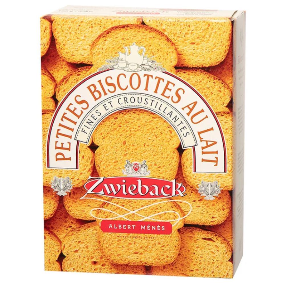 [639993] Petites Biscottes Suisses au Lait Albert Ménès 165g