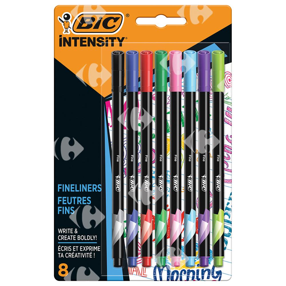 [619741] Feutre d'Écriture Intensity Fine BIC 8 unités