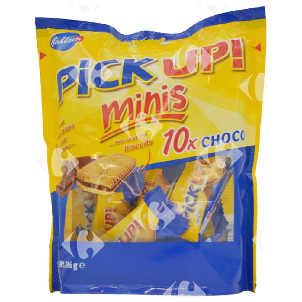 [624023] Biscuits Mini Chocolat Pick Up Bahlsen 106g