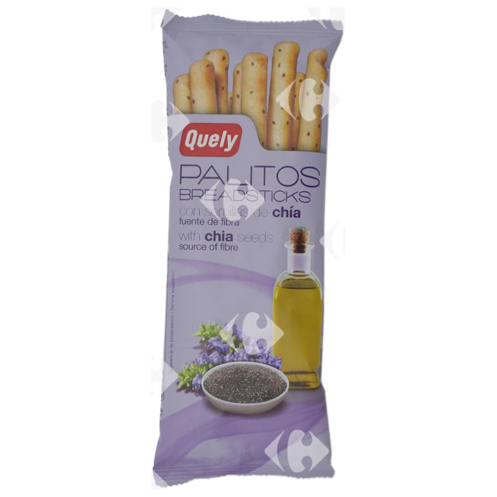 Pain Sticks aux Graines de Chia Quely 50g