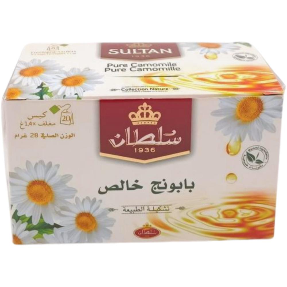 [543584] Infusions Thé en Sachets Nature Pure Camomille du Rif Sultan 20 unités