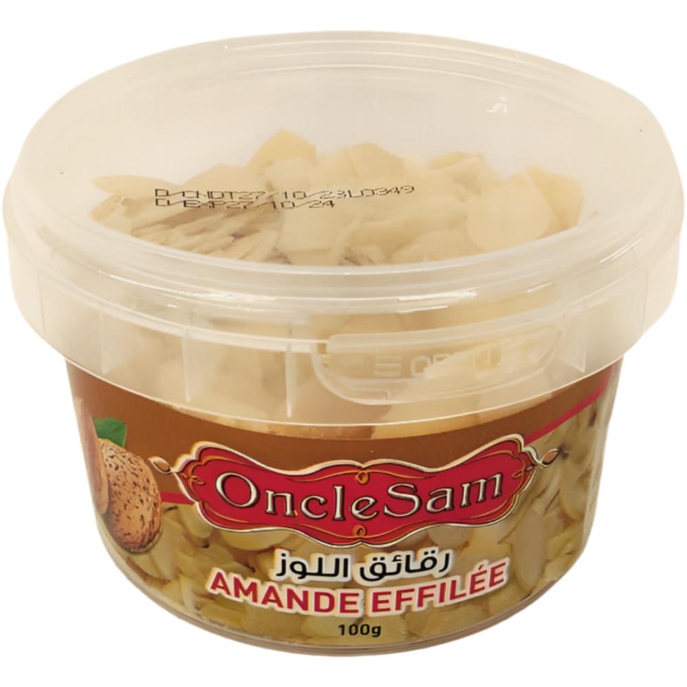 [662456] Amandes Effilées Oncle Sam 100g