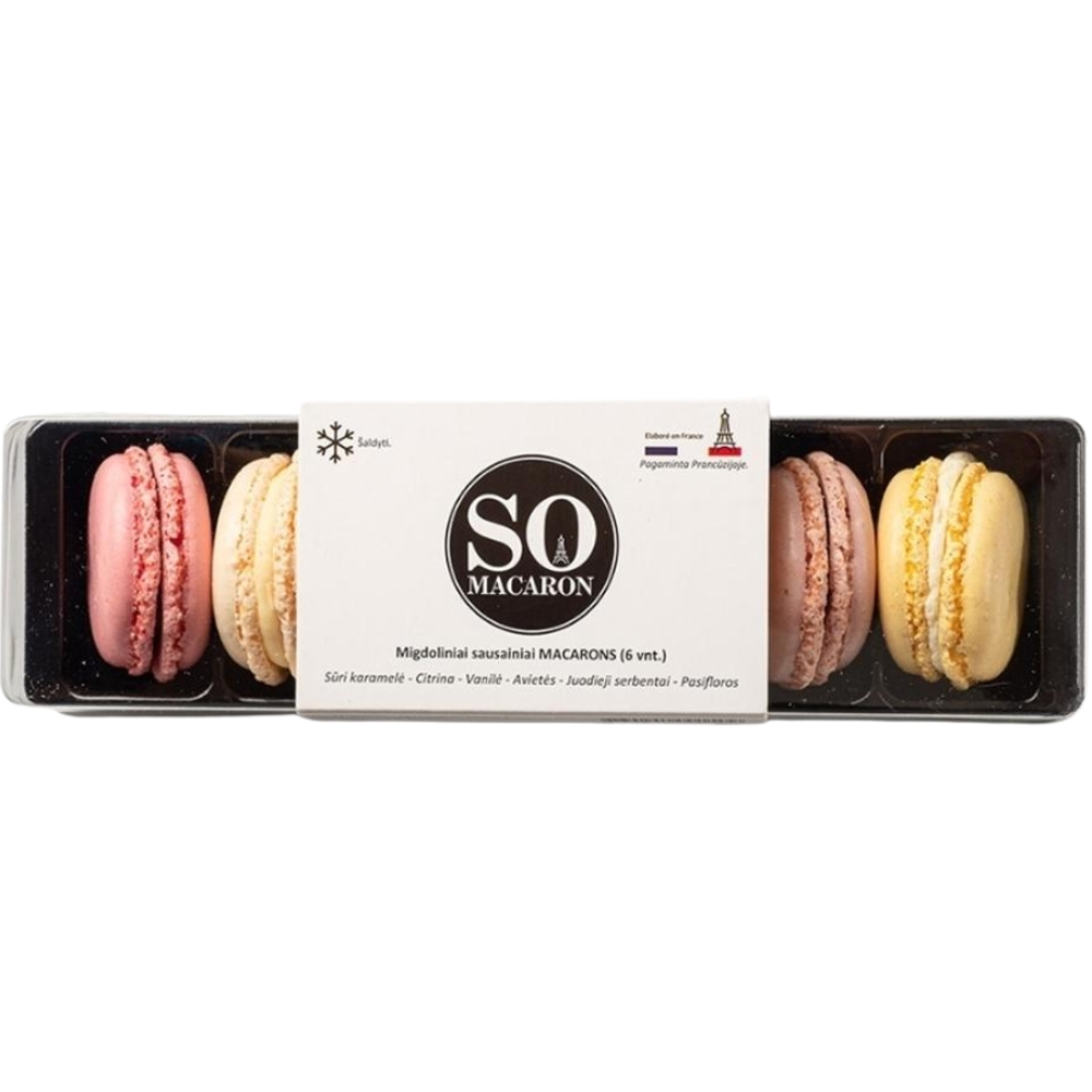 [663977] Assortiment Macarons So Macaron 6 pièces