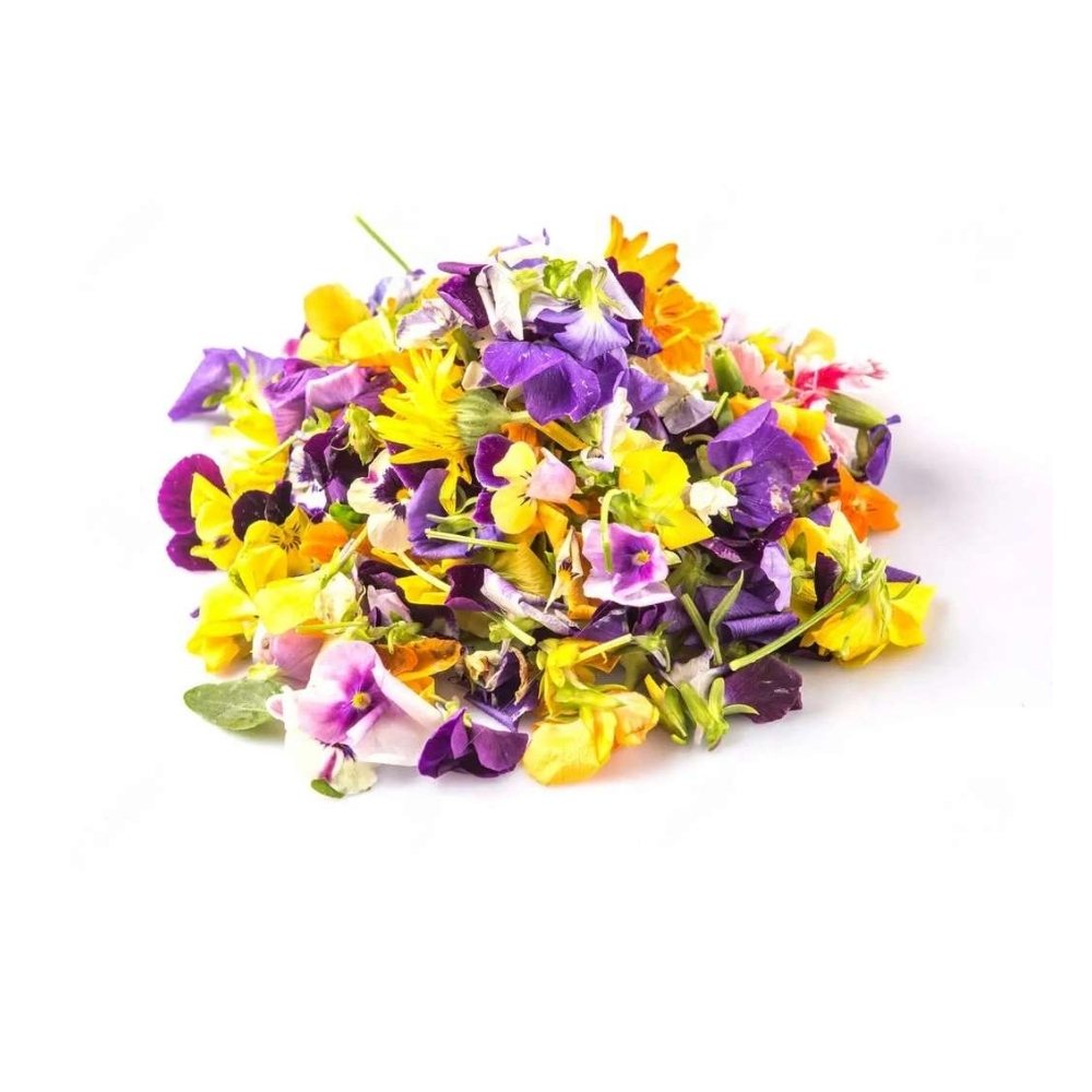 Fleurs Comestibles Barquette à la Pièce