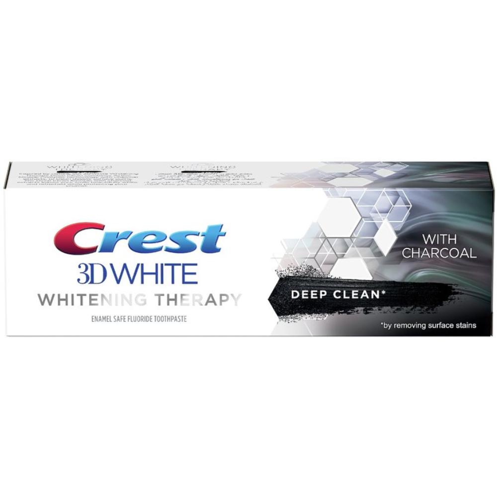 [649319] Dentifrice Blancheur Charbon 3D White Crest 75ml