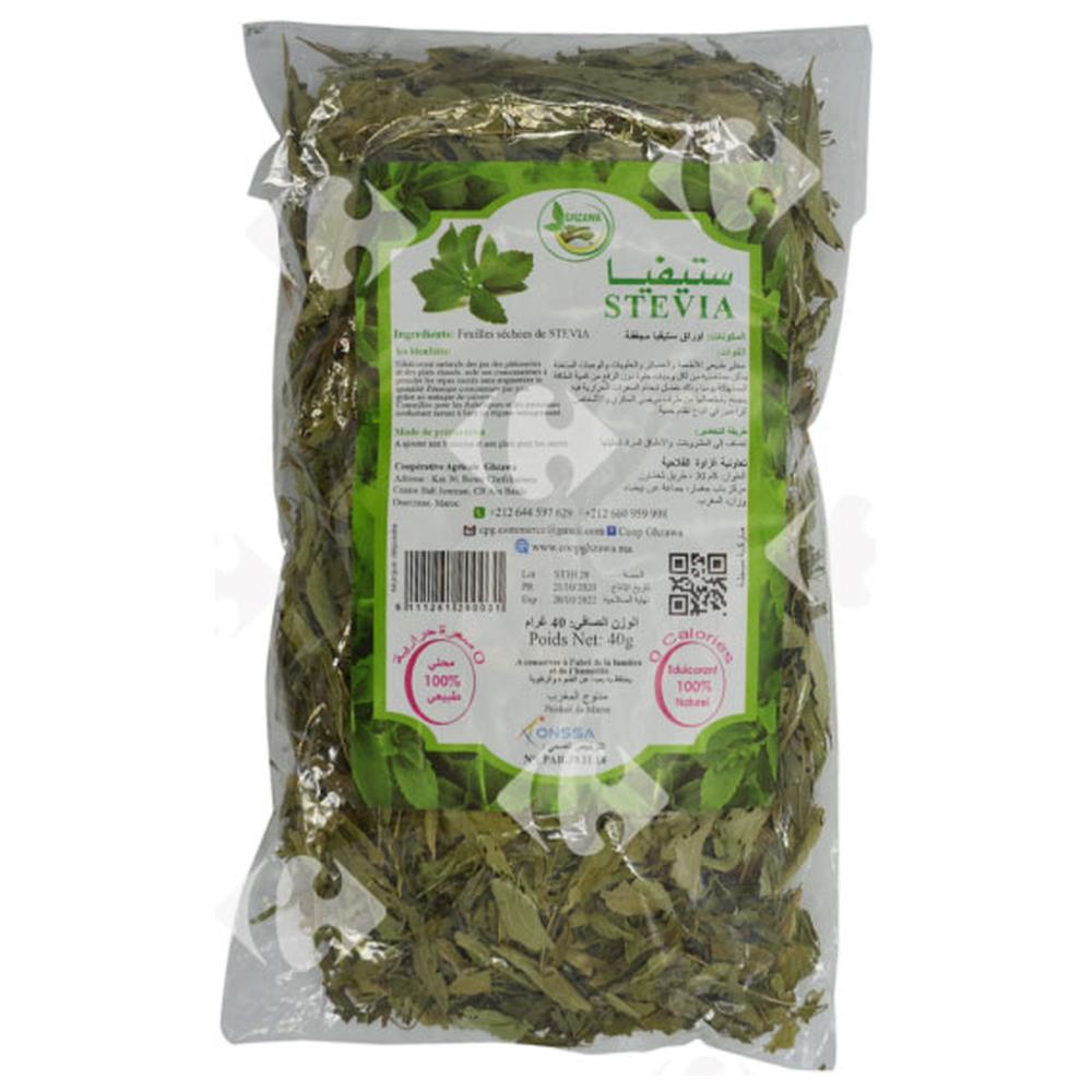 Plantes Séchées Stevia Ghzaoua 40g