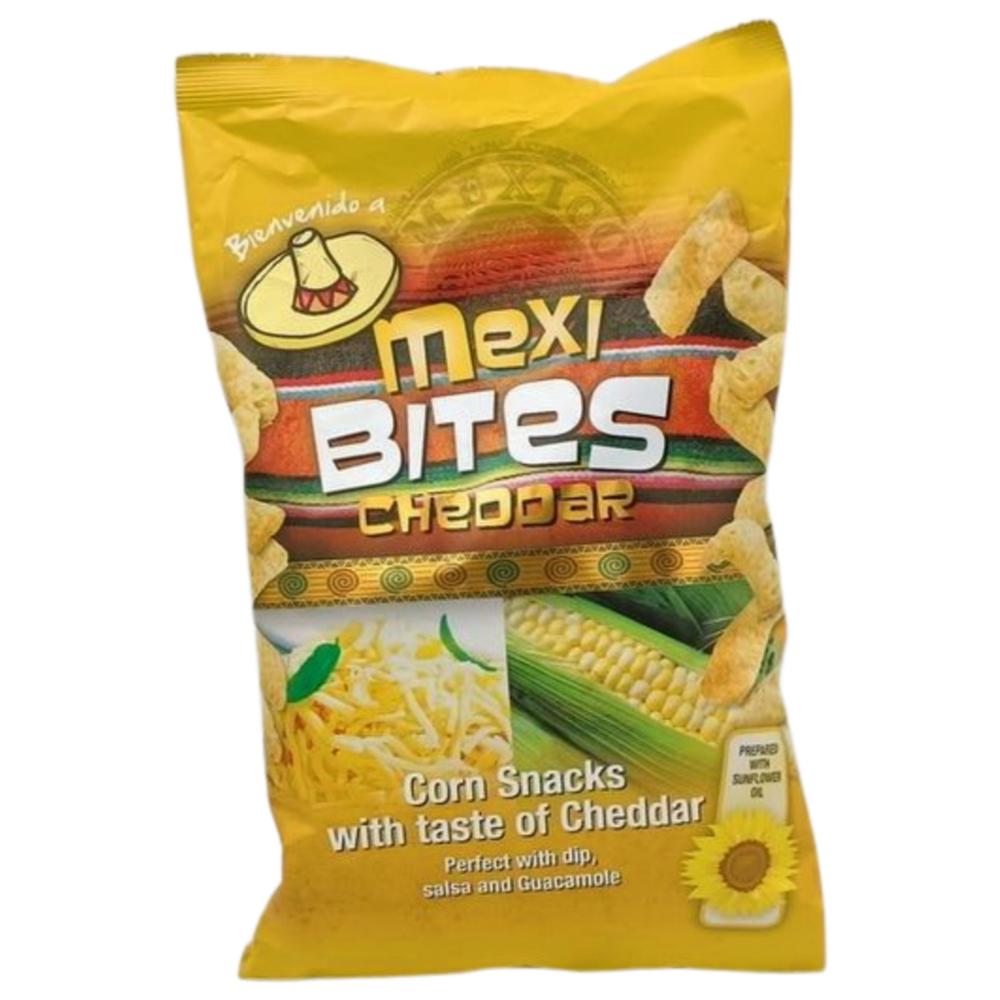 Corn Snack Cheddar Mexi Bites 125g