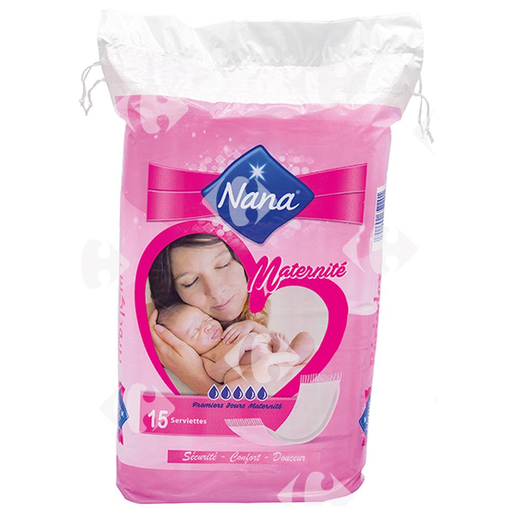 [547662] Serviettes Maternité Periodex Nana 15 unités