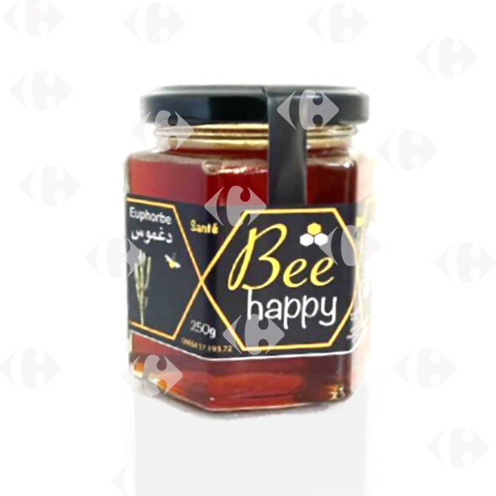Miel d'Euphorbe Bee Happy 250g.