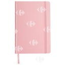 Carnet Agrafé Couverture Rigide Ligné Pastel Note A5 0.3g 21,5x15x1,5cm