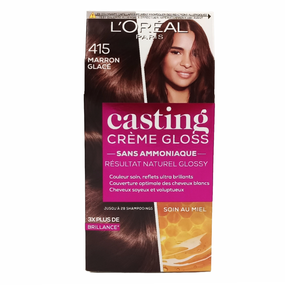 Coloration Crème Marron Glacé 415 Casting