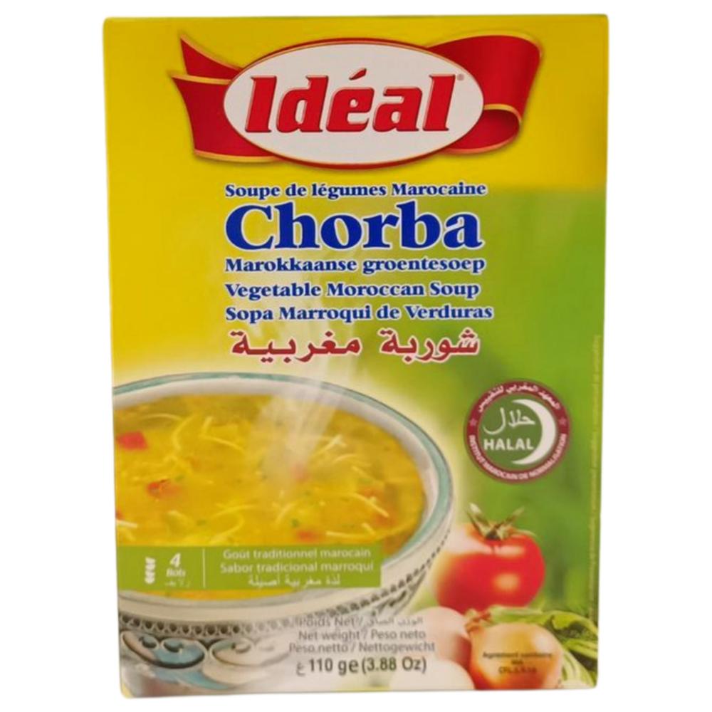 [573697] Soupe Marocaine aux Légumes Chorba Idéal 4 bols 110g