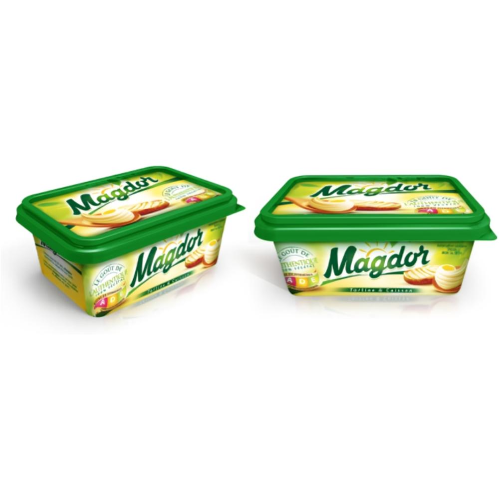 [613925] Pack de Beurre Margarine Magdor 2 unités 500g