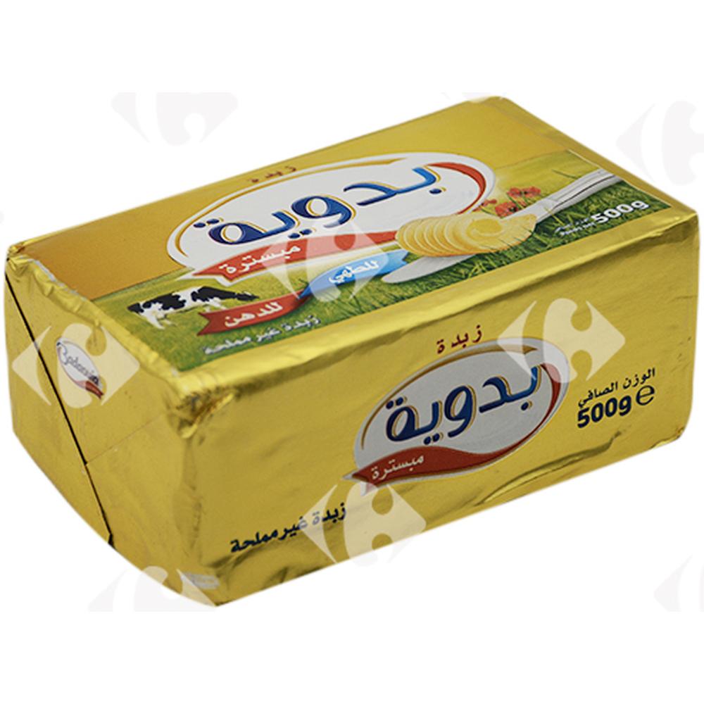 Beurre Doux sans Sel Badaouia Bloc 500g