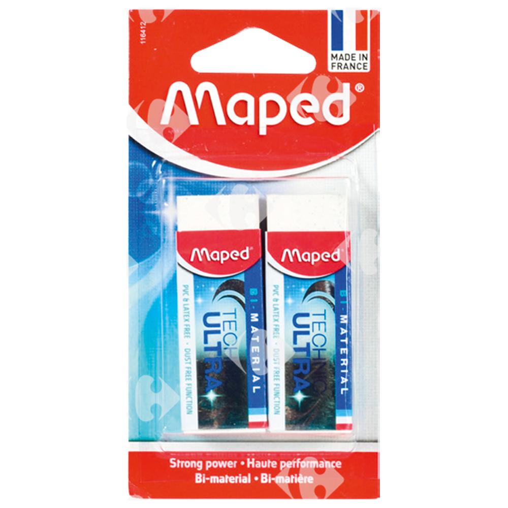 Gommes en Blister Expert Maped 2 pièces
