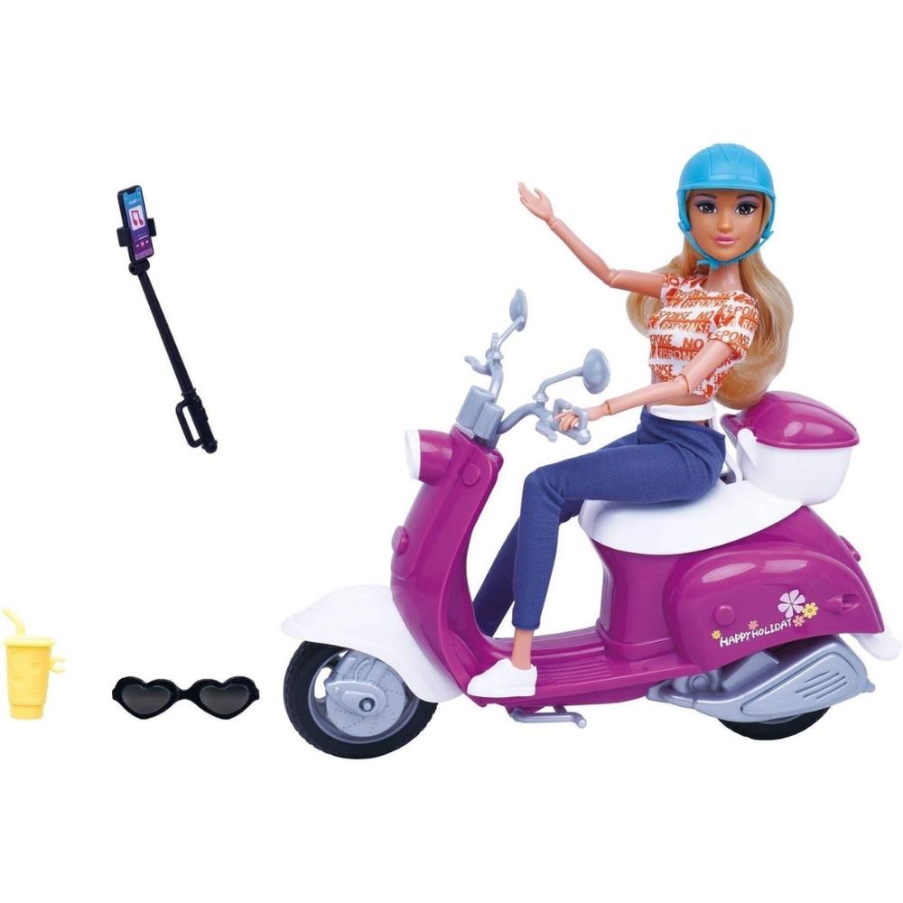 [723444] Poupée Sarita Scooter Zoko-Sarita 29 cm