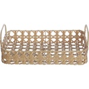 Panier Rectangulaire en Herbe Marine PM Kasa