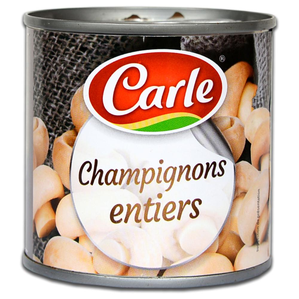 Conserve de Champignons Entiers Carle 200g